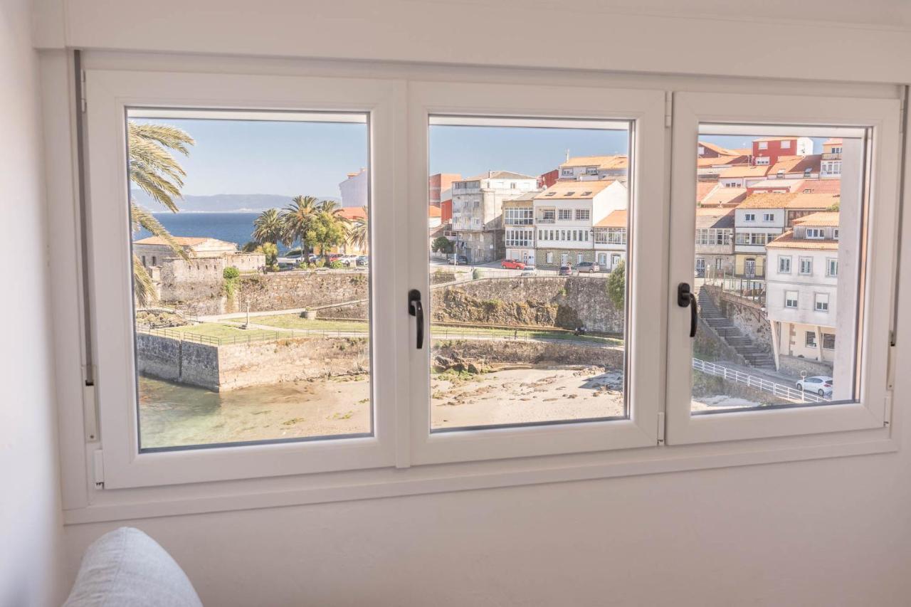 Apartamento Finisterre Con Vistas Al Mar Y Playa Extérieur photo