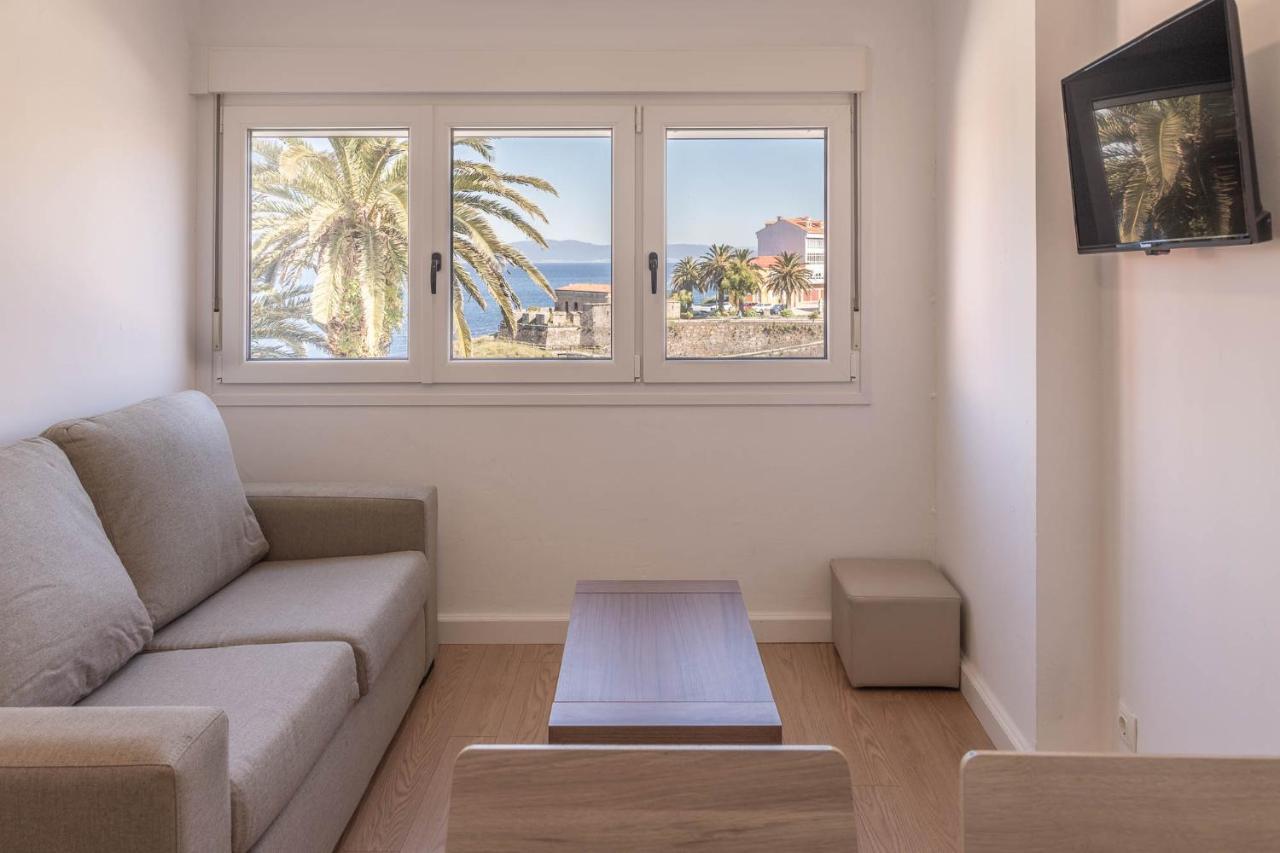Apartamento Finisterre Con Vistas Al Mar Y Playa Extérieur photo